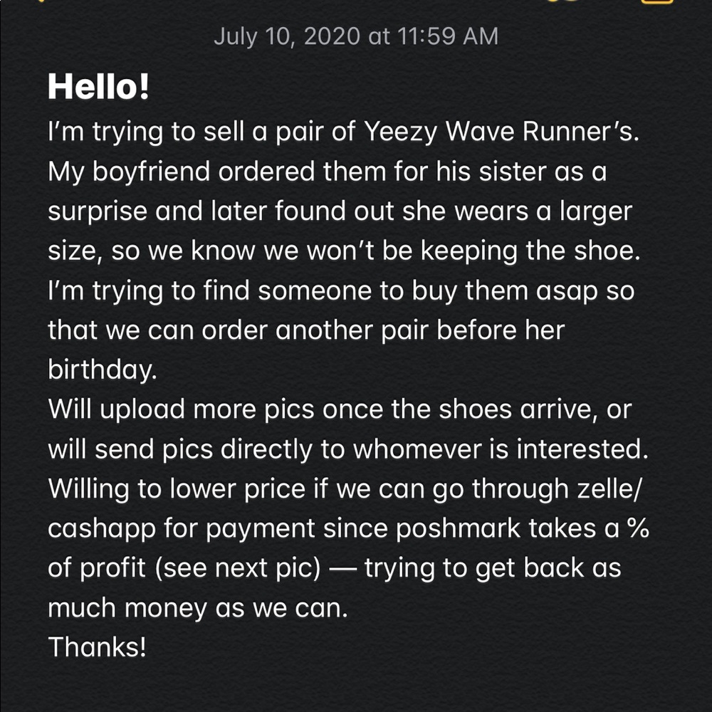 Yeezy Boost 700 Wave Runner - Picture 2 of 3